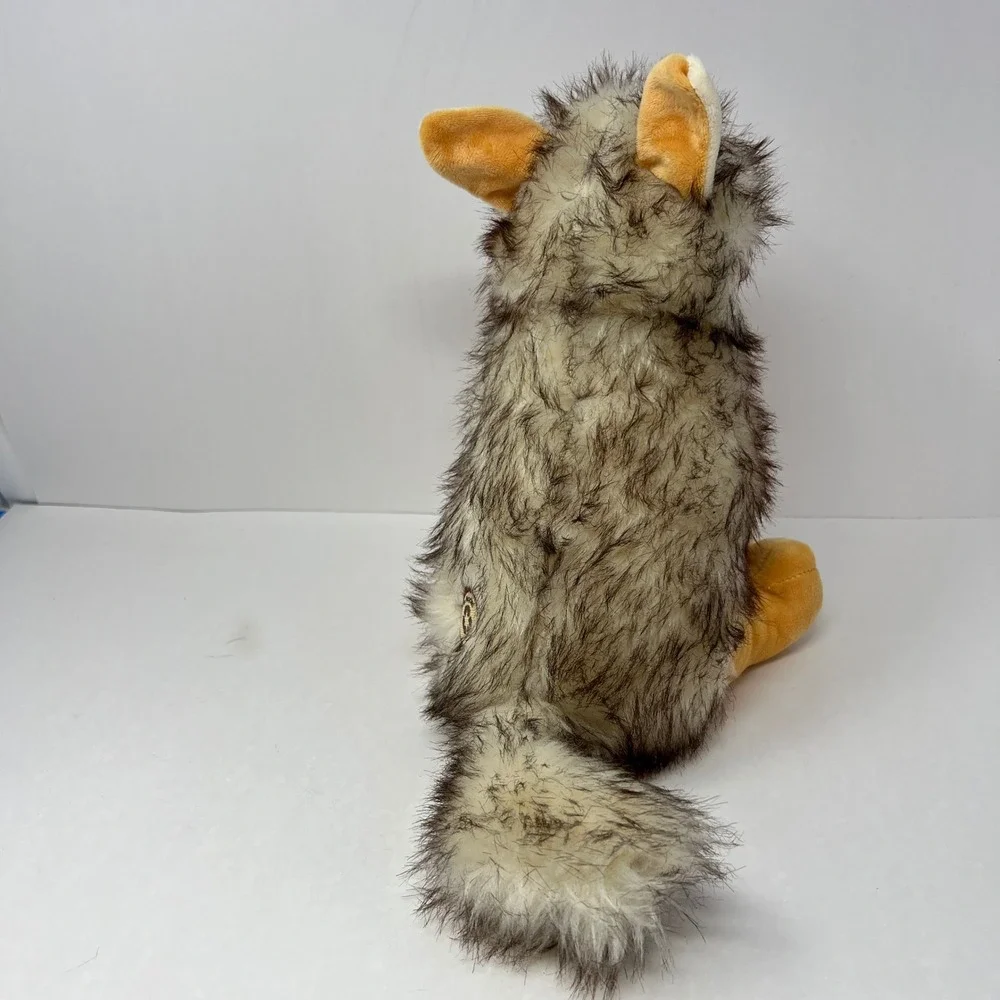The Petting Zoo Wild Ones Coyote Plush 12 Inch Brown Tan Recycled Stuffed Toy